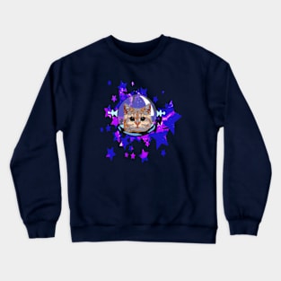 Space Cat Crewneck Sweatshirt